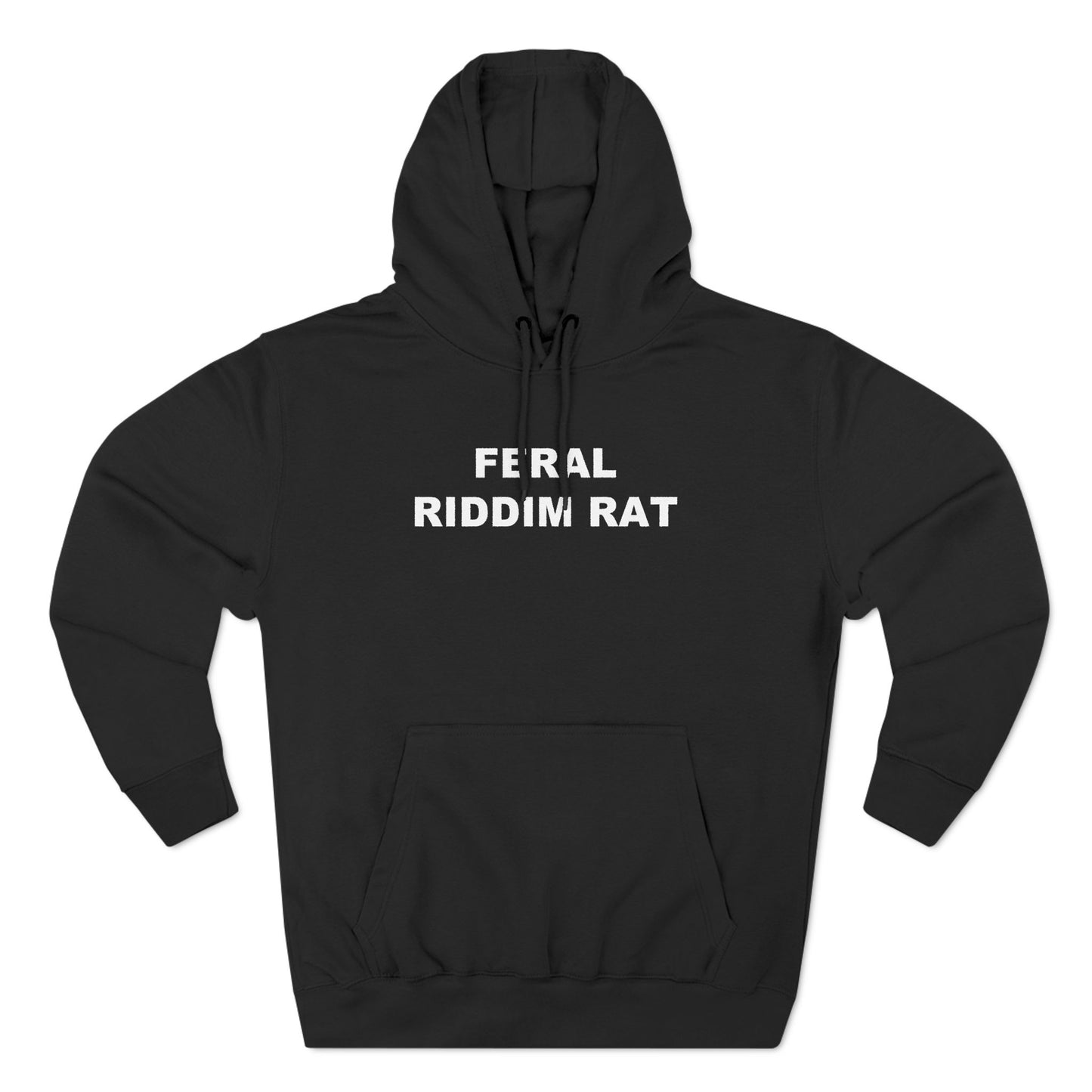 FERAL RIDDIM RAT HOODIE