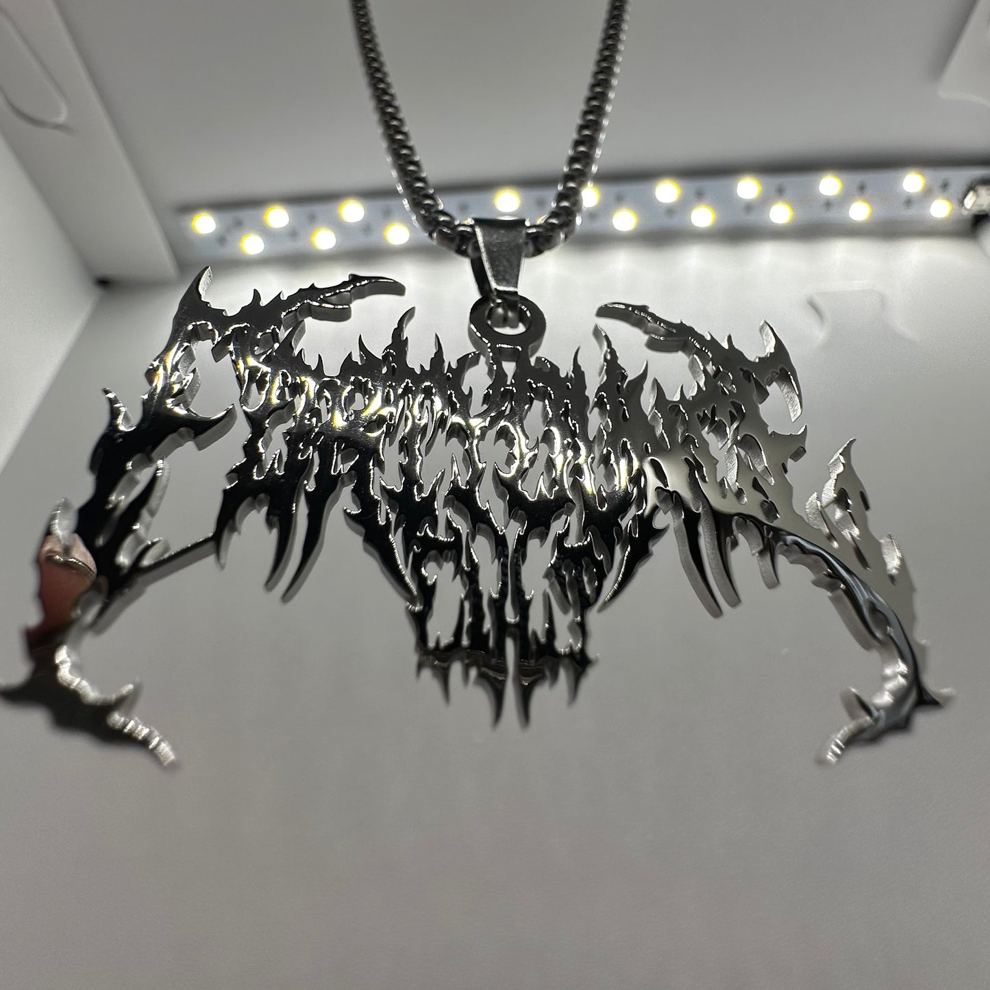 CULT STEEL NECKLACE PENDANT